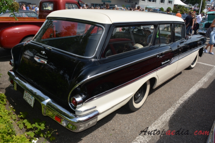 Chevrolet Brookwood 1st series 1958-1961 (1958 estate 4d), right rear view