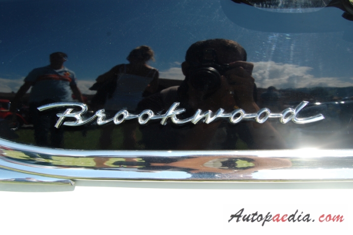 Chevrolet Brookwood 1st series 1958-1961 (1958 estate 4d), side emblem 