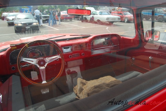 Chevrolet C/K 1. generacja 1960-1966 (1962-1963 Stepside pickup 2d), wnętrze