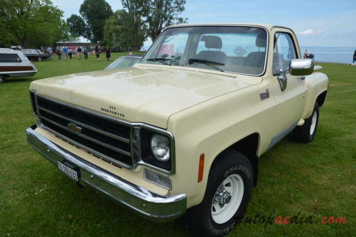 Chevrolet C/K 3. generacja 1973-1991 (1975-1978 Stepside pickup 2d), lewy przód