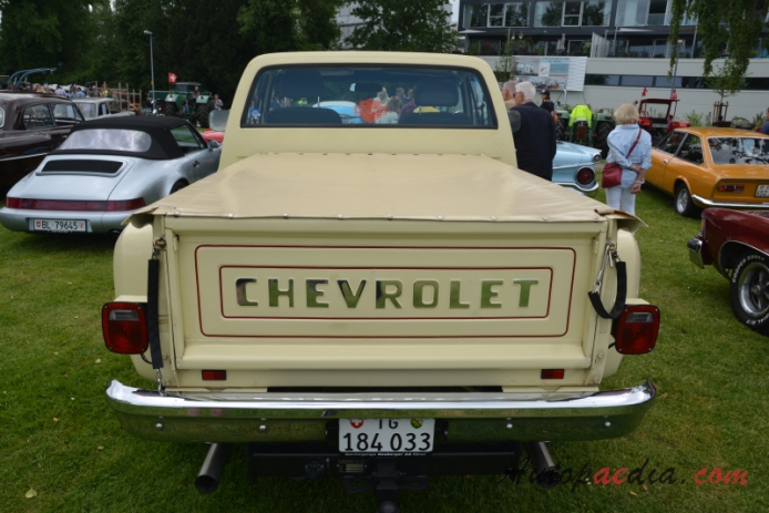 Chevrolet C/K 3. generacja 1973-1991 (1975-1978 Stepside pickup 2d), tył