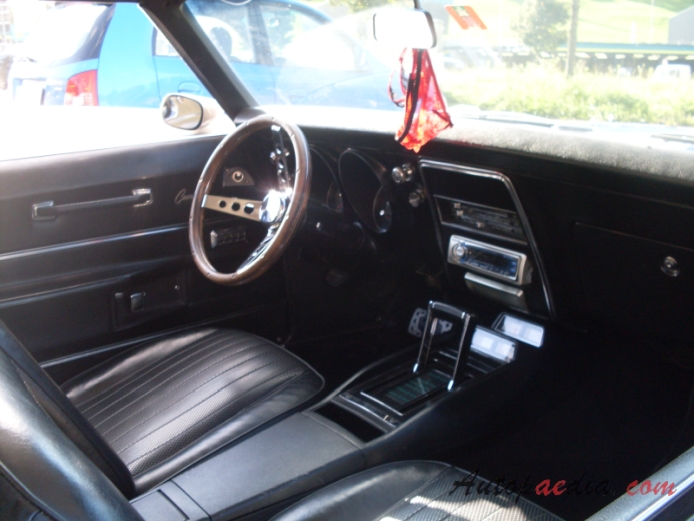 Chevrolet Camaro 1st generation 1967-1969 (1968 Chevrolet Camaro 327 Coupé 2d), interior