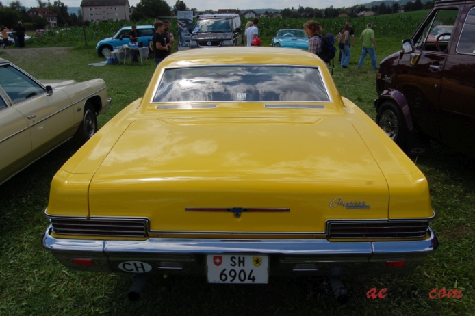 Chevrolet Caprice 1. generacja 1966-1970 (1966 hardtop 2d), tył
