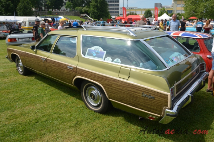 Chevrolet Caprice 2. generacja 1971-1976 (1973 Chevrolet Caprice Estate station wagon 4d), lewy tył