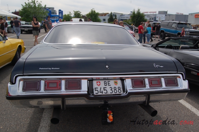 Chevrolet Caprice 2nd generation 1971-1976 (1973 hardtop 4d), rear view