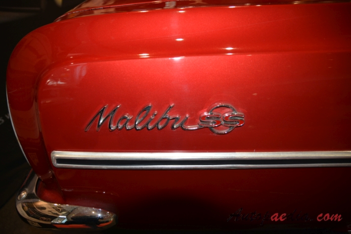 Chevrolet Chevelle 1. generacja 1964-1967 (1964 Chevrolet Chevelle Malibu SS kabriolet 2d), emblemat bok 