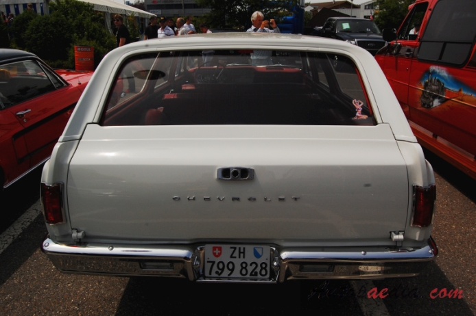 Chevrolet Chevelle 1. generacja 1964-1967 (1965 Chevrolet Chevelle 300 Deloxe station wagon 5d), tył