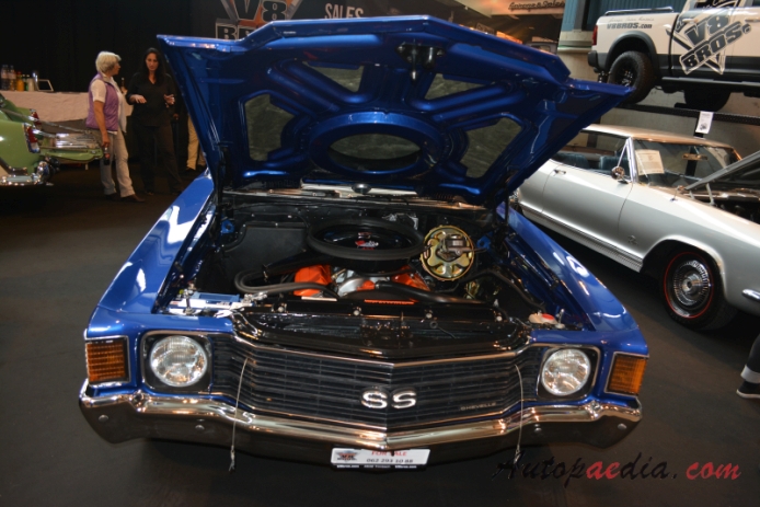 Chevrolet Chevelle 2. generacja 1967-1972 (1972 Chevrolet Chevelle SS-454 hardtop Coupé 2d), przód