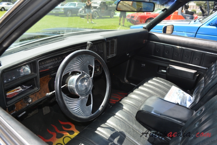 Chevrolet Chevelle 3. generacja 1973-1977 (1974 Chevrolet Chevelle 350 station wagon 5d), wnętrze