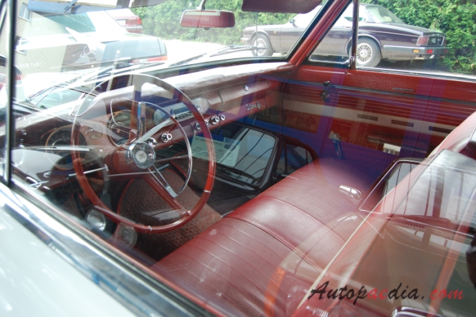Chevrolet Chevy II 1. generacja 1962-1965 (1962 Chevrolet Chevy II Nova 400 cabriolet 2d), wnętrze