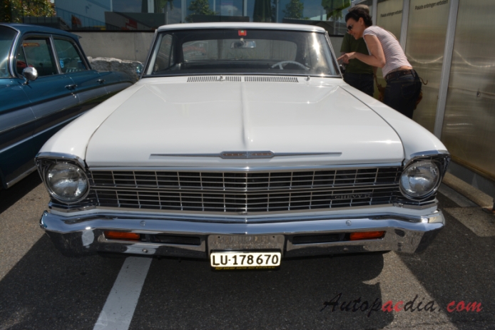 Chevrolet Chevy II 2. generacja 1966-1967 (1967 hardtop 2d), przód