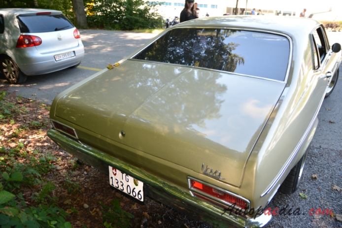 Chevrolet Chevy II 3rd generation (Chevrolet Nova) 1968-1974 (1970-1972 Coupé 2d), rear view