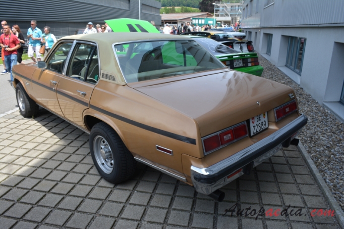 Chevrolet Concours 1976-1977 (1976 sedan 4d),  left rear view