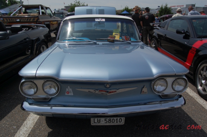 Chevrolet Corvair 1st generation 1960-1964 (1960 sedan 4d), front view
