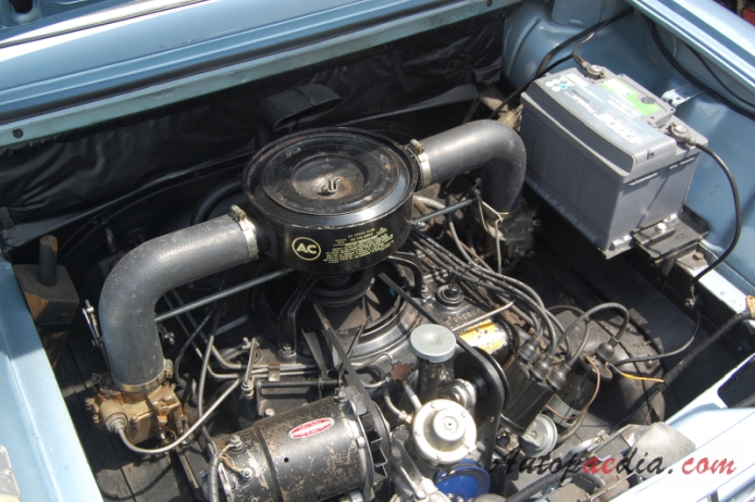 Chevrolet Corvair 1st generation 1960-1964 (1960 sedan 4d), engine  
