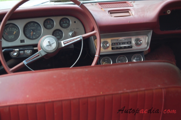 Chevrolet Corvair 1st generation 1960-1964 (1962-1964 Chevrolet Corvair Monza Spyder Turbo cabriolet 2d), interior