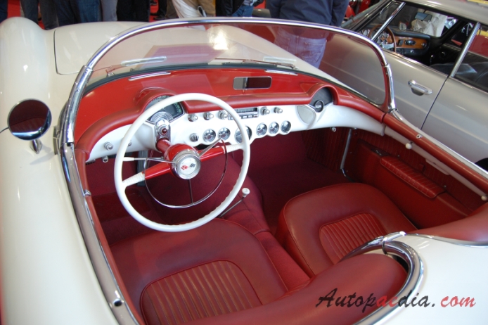 Chevrolet Corvette C1 1953-1962 (1954 roadster 2d), interior