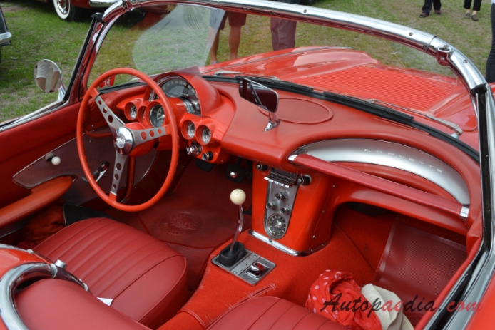 Chevrolet Corvette C1 1953-1962 (1958 convetible 2d), interior