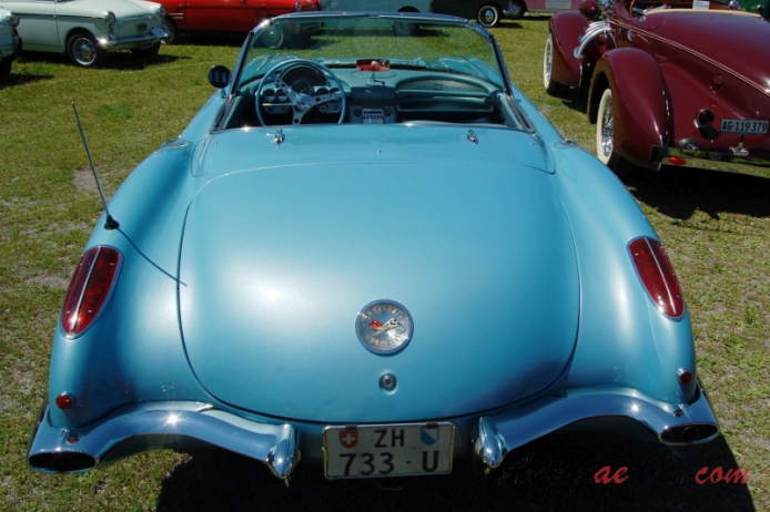 Chevrolet Corvette C1 1953-1962 (1959-1960 convetible 2d), rear view