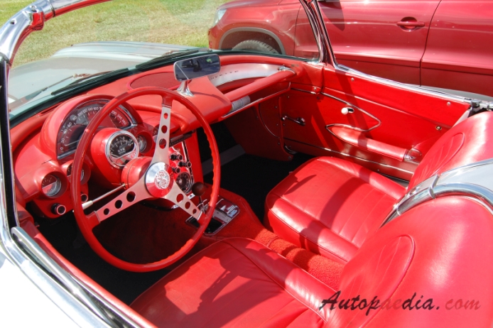 Chevrolet Corvette C1 1953-1962 (1959-1960 convetible 2d), interior