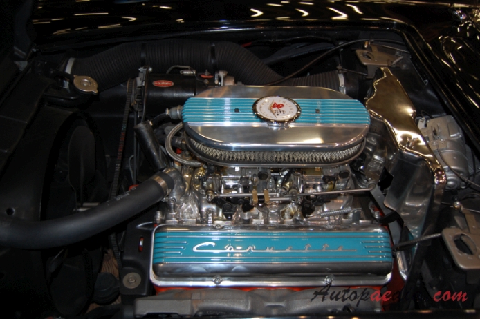 Chevrolet Corvette C1 1953-1962 (1960 convetible 2d), engine  