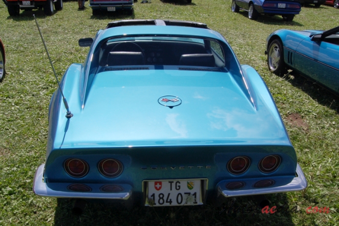 Chevrolet Corvette C3 1968-1982 (1968 Stingray T-top Coupé 2d), tył