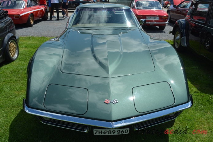 Chevrolet Corvette C3 1968-1982 (1969 Chevrolet Corvette Stingray T-top Coupé 2d), przód