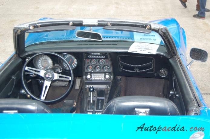 Chevrolet Corvette C3 1968-1982 (1971 Chevrolet Corvette Stingray 5.7L V8 convetible 2d), interior