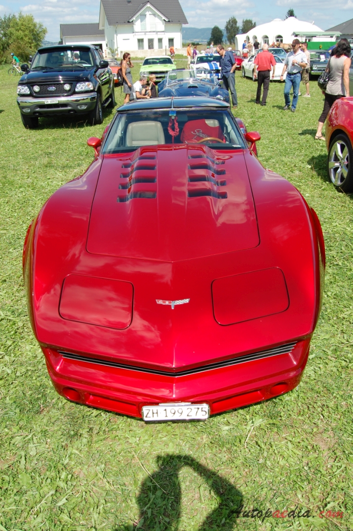 Chevrolet Corvette C3 1968-1982 (1978-1980 Chevrolet Corvette L-82 T-top Coupé 2d), przód