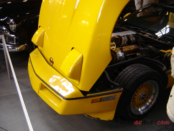 Chevrolet Corvette C4 1984-1996 (1986-1990 targa Coupé 2d), przód