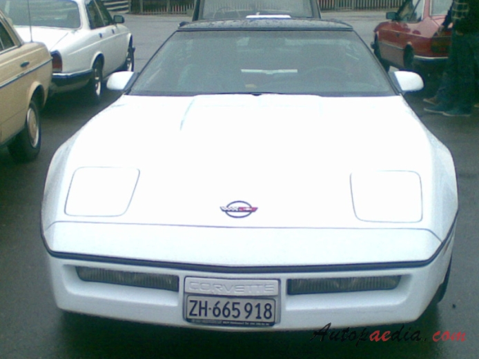 Chevrolet Corvette C4 1984-1996 (1986-1990 targa Coupé 2d), przód