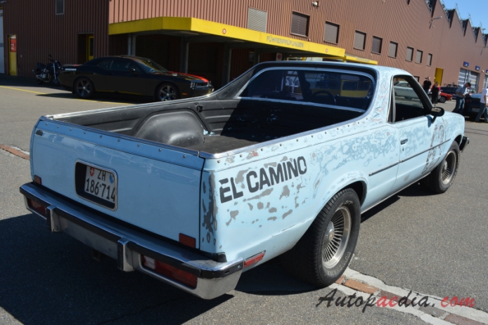 Chevrolet El Camino 5. generacja 1978-1987 (1979 Chevrolet El Camino SS pickup 2d), prawy tył