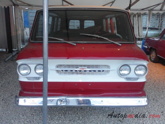 Chevrolet Greenbrier 1961-1965 (van 4d), front view