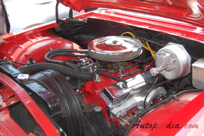 Chevrolet Impala 2. generacja 1959-1960 (1960 kabriolet 2d), silnik 