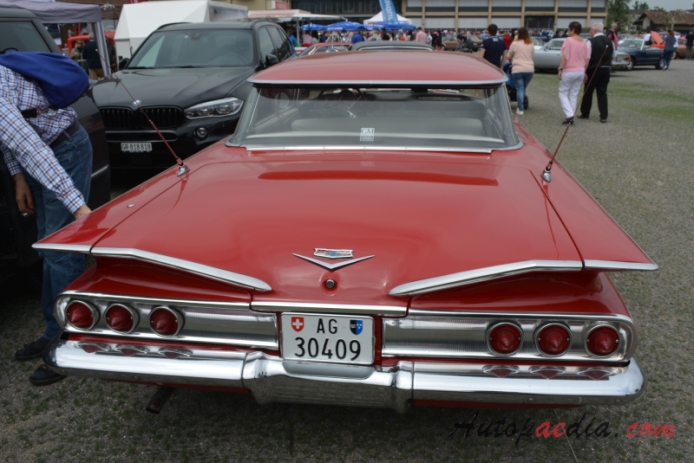 Chevrolet Impala 2nd generation 1959-1960 (1960 hardtop 4d), rear view