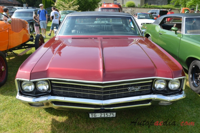 Chevrolet Impala 4. generacja 1965-1970 (1970 Chevrolet Impala 350 Custom Coupé hardtop 2d), przód