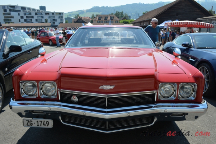 Chevrolet Impala 5. generacja 1971-1976 (1972 sedan 4d), przód