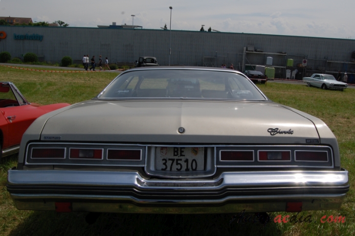 Chevrolet Impala 5. generacja 1971-1976 (1974 Chevrolet Impala 454 hardtop 4d), tył
