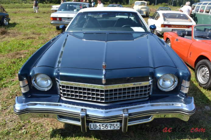Chevrolet Monte Carlo 2. generacja 1973-1977 (1974 Coupé 2d), przód