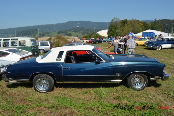 Chevrolet Monte Carlo 2. generacja 1973-1977 (1974 Coupé 2d), prawy bok