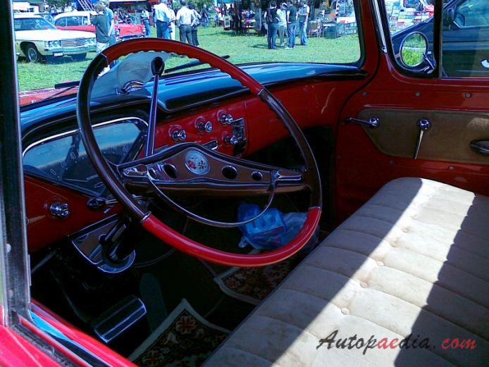 Chevrolet Task Force 1955-1959 (1957 Chevrolet 3100 pickup 2d), interior