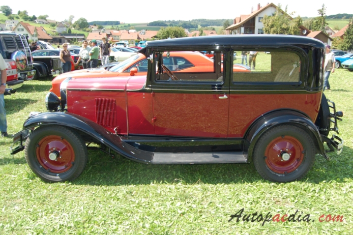 Chevrolet 1930 (Chevrolet Series AD Universal Coupé 2d), lewy bok