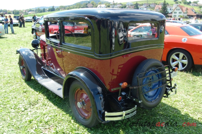 Chevrolet 1930 (Chevrolet Series AD Universal Coupé 2d), lewy tył