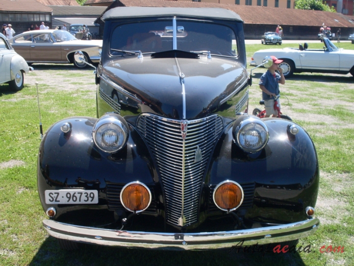 Chevrolet Master 1933-1942 (1939 Chevrolet Master 85 series JB cabriolet 4d), przód