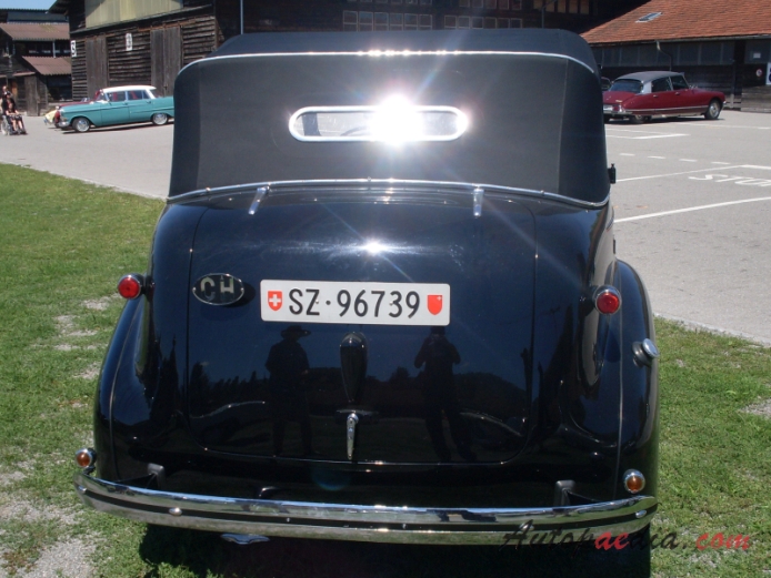 Chevrolet Master 1933-1942 (1939 Chevrolet Master 85 series JB cabriolet 4d), tył