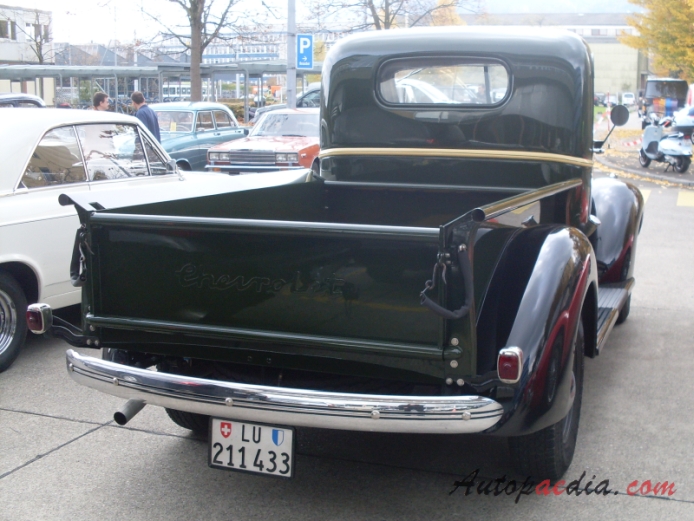 Chevrolet Master 1933-1942 (1940 Chevrolet series KA/series KB pickup 2d), prawy tył