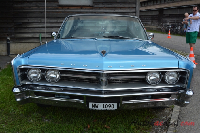 Chrysler 300 non-letter series 2. generacja 1965-1968 (1966 hardtop 2d), przód