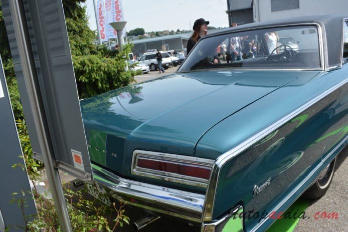 Chrysler Newport 4th generation 1965-1968 (1966 hardtop 2d), rear view