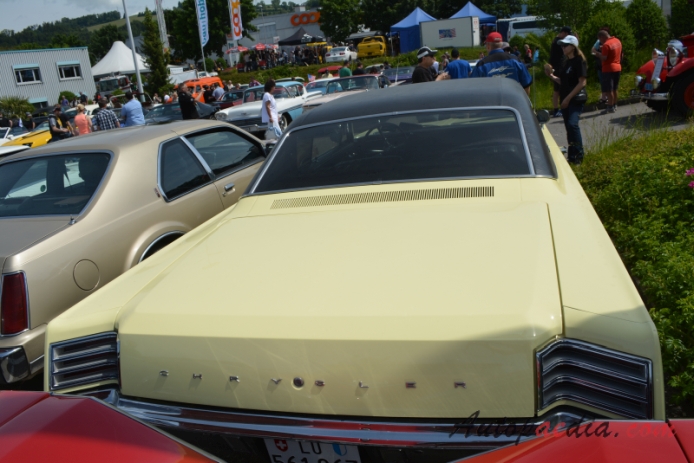Chrysler Newport 4th generation 1965-1968 (1967 hardtop 2d), rear view