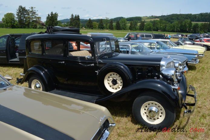 Chrysler Six 1924-1935 (1933 Chrysler Six Series CO Brougham sedan 4d), prawy bok